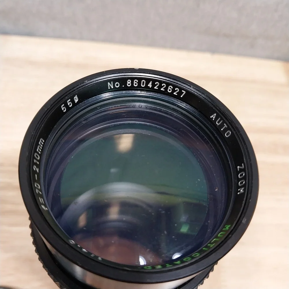 Sears Camera Lens No. 202.7377700 70-210mm Macro Zoom Mod Black